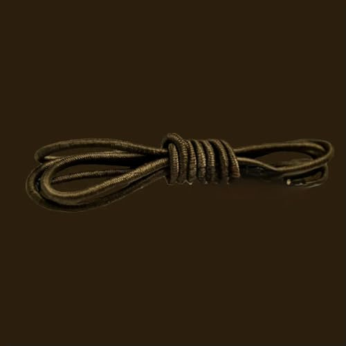 Elásticos redondos de 3 yardas y 3,0 mm, cuerda elástica, banda de goma, cordón, cordones, accesorios de costura, marrón, 3,0 mm, 5 metros