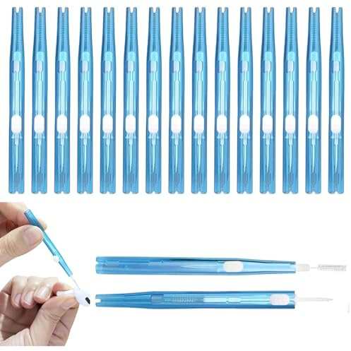Weilin Kit de limpieza de teléfono de 15 piezas, limpiador de puerto USB C para teléfono, puerto de carga y herramientas de limpieza de altavoces para smartphone y auriculares (azul)
