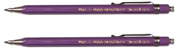 KOH-I-NOOR Fallbleistift Druckbleistift Metall 2er Set lila