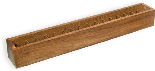 Tibetan Lattice Wooden Incense Burner