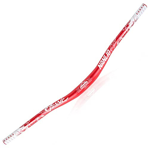 WLDOCA Fahrrad Bunte Lenker MTB XC Downhill Racing Rise Lenker 6061 Aluminium Legierung Regenbogen Lenker 780mm,E,780mm