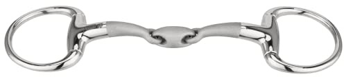 SPRENGER SATINOX Mors à tête d'olive 14 mm double cassé en acier inoxydable 105 mm de large