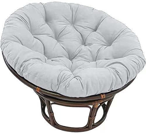 Papasansessel Kissen Sitzauflage 110x110cm, Premium Rundes Dicke Stuhlkissen Bequem Weich Sitzkissen Hängesessel Für Indoor Outdoor Garten Stuhlauflage ( Color : #6 , Size : 130x130CM/51.18x51.18in )