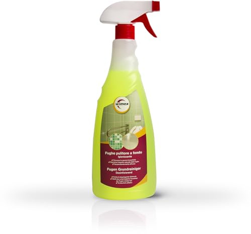 Wimex Fugenreiniger Spray - Reinigung und Hygiene für glänzende Fugen - Ideal für Fliesen und Böden - 750 ml