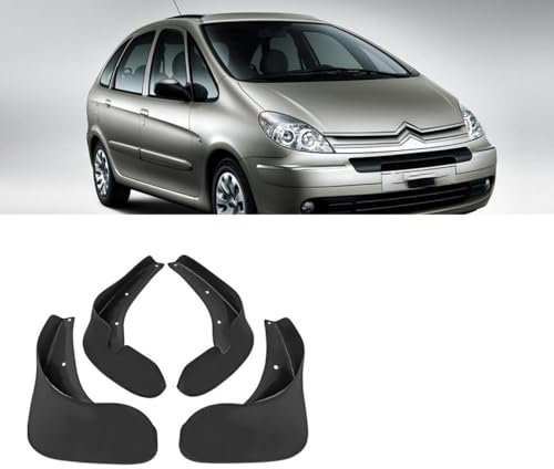 Bqieai 4PCS Auto Vorne Hinten Schmutzfänger, Für Citroën Picasso 2007-20141 Rad Spritzschutz Kotflügel Staubdicht Schlamm Klappen Car Styling Zubehör