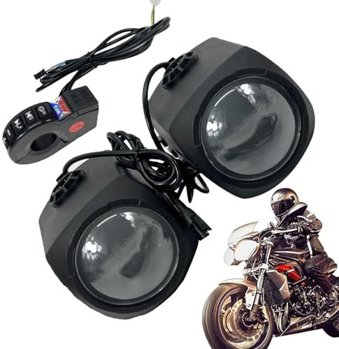 Tuxxjzm Radio per moto, altoparlante da manubrio - audio audio per moto,Stereo per moto, amplificatore radio resistente alle intemperie, di amplificazione audio per esterni