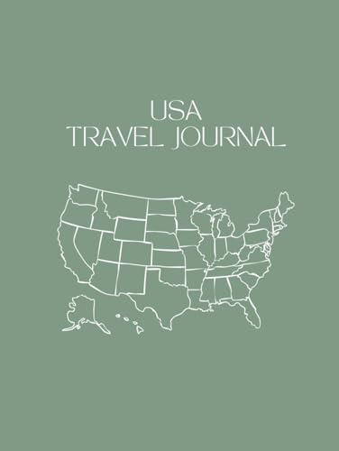 USA Travel Journal: Large Original Cover