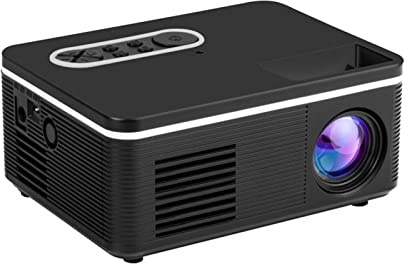 Luces del proyector Mini proyector Inicio LED Mini proyector portátil Proyector de alta definición 1080P Reproductor multimedia Altavoces incorporados Ser aplicable Reproducir video, series de TV, tra