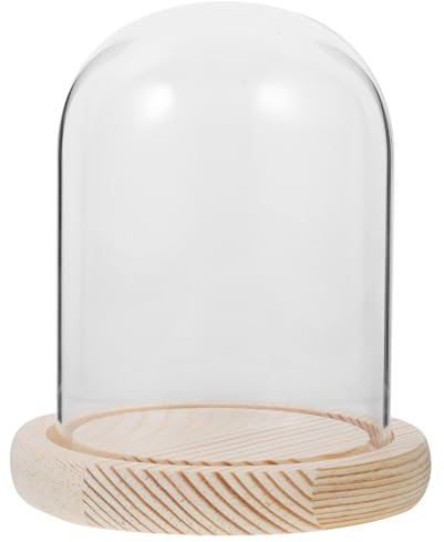 FONDOTIN Thickened Glass Cake Cover Cake Display Lid Multifunctional Cloche Dome for Stand Salad Jewelry