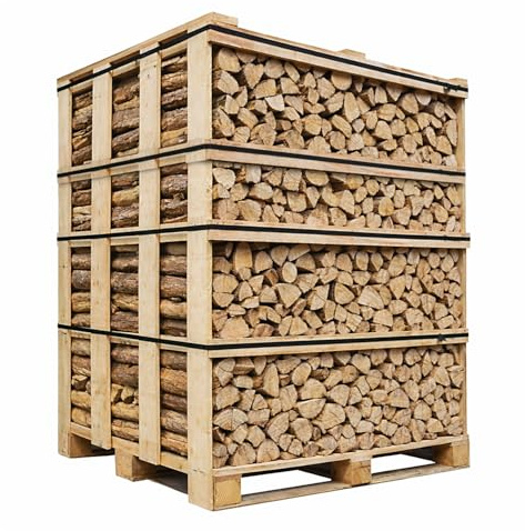 Ecoblaze Kiln Dried Premium Hardwood Firewood (2000 Litres) - Logs for Wood Burners, Pizza Ovens, Fire Pits, Chimineas, Fireplaces and Campfires, Moisture Under 20%