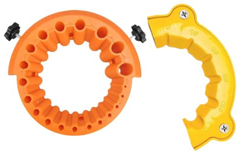 Affila Punte Trapano, Affilatrice Per Punte Trapano Multiangolo, Accessorio Smerigliatrice Angolare, Lega Alluminio/Ghisa, Portatile Per Lavorazione Legno/Giardinaggio (Set)