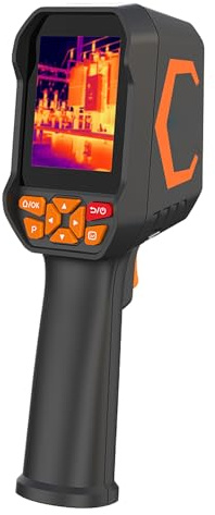 Denash Caméra Infrarouge Portative, Ingénieurs Électriciens Constructeurs, WiFi USB Type C, Batterie 2600mAh, Stockage 8G, Détecte les Anomalies de Température -20°C à 550°C, Précision