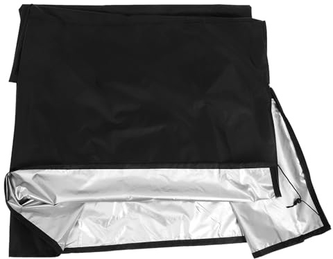 WRITWAA Pumpenfilterabdeckung Teichfilter Abdeckung Oxford Gewebe mit Kordelzug für Pool Sandpumpe Schutz Outdoor 55x50x62cm