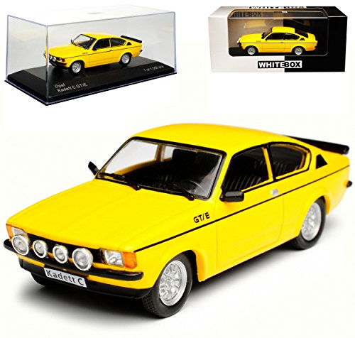 Whitebox Opel Kadett C GT/E Coupe Gelb 1977-1979 limitiert 1 von 1000 Stück 1/43 Modell Auto