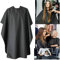 E FAST CE4 Black Full Length Cape Unisex Professional Hairdressers Gown for Hair Styling Cuts and Colours Barber Apron