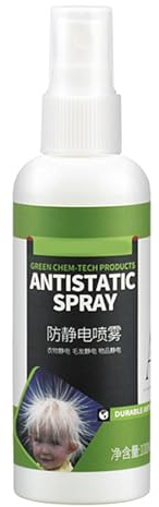 Antistatic Spray for Clothes Eliminates Static Cling, Flyaways, Shocks