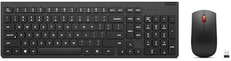 Lenovo 4X31N50728 Tastiera con Mouse Incluso RF Wireless Nero