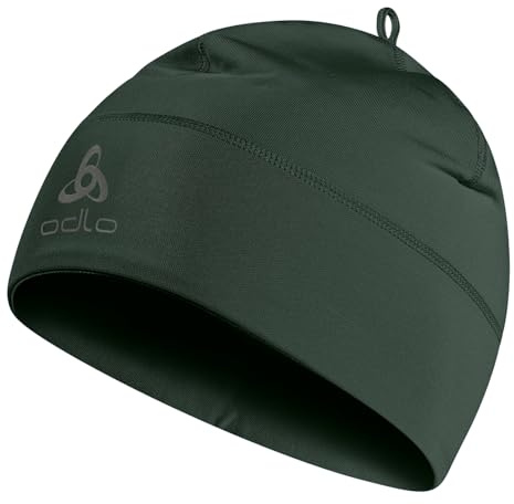 Odlo Mütze für Herren und Damen Polyknit Fan Warm | Winter Sportmütze mit Länderflagge | Beanie