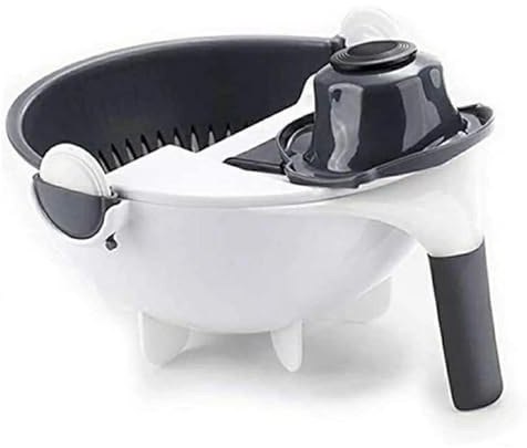 GBASDXU Hachoir Alimentaire, Hachoir à légumes, Coupe-légumes, trancheuse, Coupe-oignons, Surface de Coupe Plus Large for hacher et trancher Les légumes