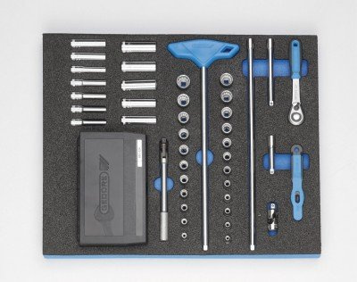 GEDORE Check-Tool-Modul leer, 1 Stück, EI-1500 CT1-2163TXB L