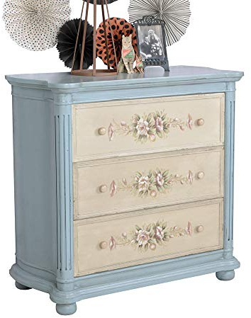 Shabby Chic Kommode Marie Antoinette Rokoko Antik Stil FRF73 Palazzo Exclusiv