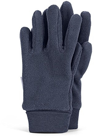 Sterntaler - Fingerhandschuhe Junge Fleece Futter Thermohandschuhe, dunkelblau - Größe 3