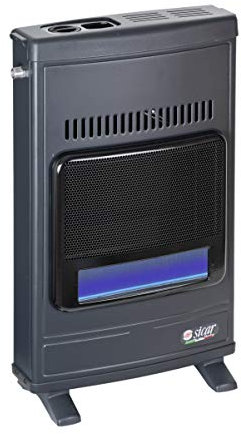 RICELSUD.IT Raumheizung mit Gas Methan Infrarot ventiliert 4100 W blau Klingen ECO 45