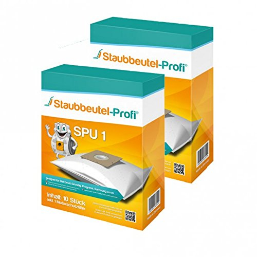 20 Staubsaugerbeutel geeignet für AmazonBasics Staubsauger, kompatibel mit Amazon Basics G51, Swirl Y05, Menalux 1840, 15C-71EU4, VCB43B1-70EU4, VCB35B15CEU4, VCB46A15F von Staubbeutel-Profi®