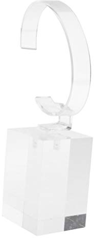 B Baosity Acryl Uhrenständer Uhrenhalter Armbandständer, Größe und Farbe Optional - 6 cm Transparent