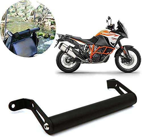 Motorcykelförlängning crossbar telefonhållare GPS-hållare navigeringsplatta kompatibel med 1290 Super Adventure S R 2017–2024 Tiger 800 2018–2020 tillbehör