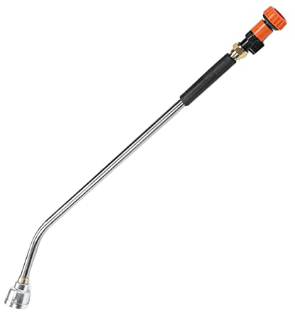 Lanza de Pulverizaci¨®n, Lanza de Pulverizaci¨®n de Riego Manguera Telesc¨®pica Pulverizador de Jard¨ªn Varita de Riego de Jard¨ªn Reemplazo de Lanza de Pulverizaci¨®n para Lavado de (90CM)