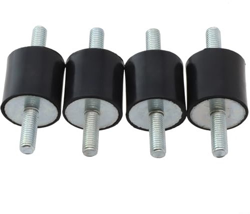 Getdoublerich Antivibrationsdämpfer Gummi 4 Stück Klimaanlage Wärmepumpe Anti-Vibrationsfüße Anti-Vibrationsdämpfer M8