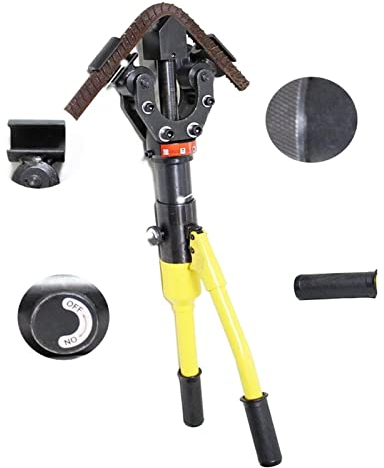 OUSIKA Kleine manuelle hydraulische Biegemaschine for Stahlstäbe, 10–14 mm/14–18 mm, tragbare Biegemaschine for Bewehrungsstäbe Zange (Color : 14-18mm, Size : X)