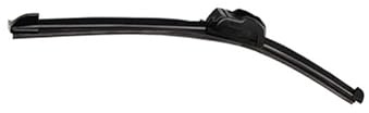 Escobilla limpiaparabrisas de coche con gancho en U, escobillas limpiaparabrisas de goma sin marco universales sin soporte for coche, 14 16 17 18 19 20 21 22 24 26 28(18 Inches 450mm,LEFT W