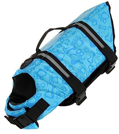 BUGUUYO Reflektierende Jacke Trainingsweste Badeanzug Für Welpen Hunde Einstellbare Saver Weste
