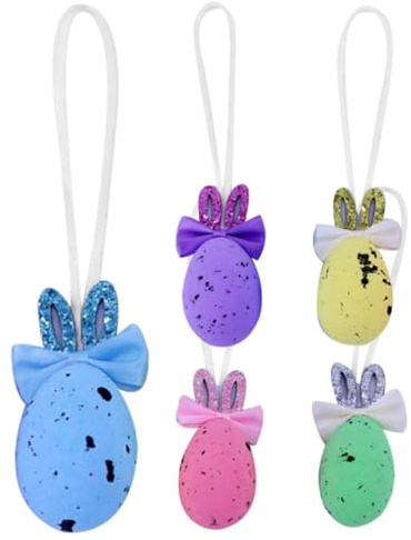 Cabilock 5stücke Hängende Ornamente Anhänger Mit Hase Ohr Dekor Baum Hängen Ornament Zum Aufhängen Für Zuhause Zum Aufhängen