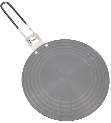 HOLIDYOYO 1pieza Placa De Conducción Térmica De Con Mango Bandeja De Descongelación Rápida y Antideslizante y Para Cocinas De Inducción y Gas