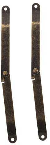 DIYEAH Cerniere Decorative in Metallo Per Scatole Da Imballaggio Cerniere Vintage Per Bauli Portaoggetti in Legno
