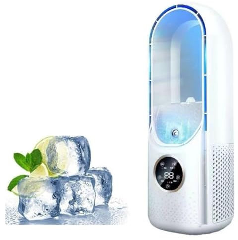portable air conditioner air conditioner 3 in 1 air cooler portable air conditioner with 6 fan speeds 7 color night light 1-6 hours timer mini air conditioner for bedroom/office