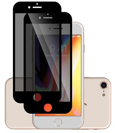 NeWinFly [2 Stück für Screen Protector Anti-spy iphone SE Schutzfolie Blickschutz [9H][HD Displayschutzfolie][Anti-Kratzer][Anti-Blase] für Panzerglas Anti-spy iphone 6/7/8/SE2020 Displayschutz Folie