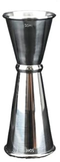Medidor cónico para cócteles Tazas medidoras de acero inoxidable 304, 30/40/50/60ml, bebida cóctel, Jigger, vaso mezclado, taza medidora líquidos(30 50ml)
