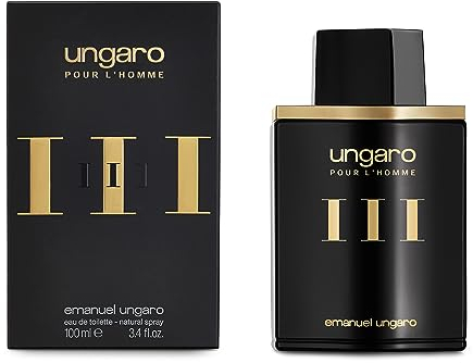 EMANUEL UNGARO Homme III Eau de Toilette pour Homme, 100 ml