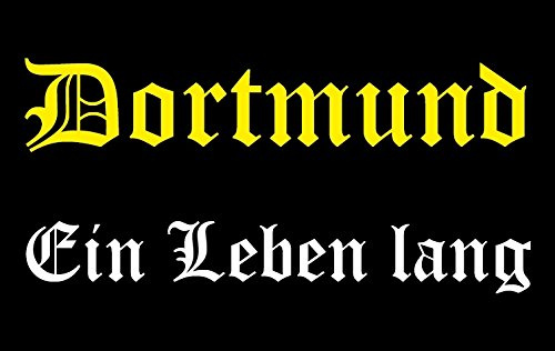 U24 Aufnäher Dortmund EIN Leben lang Aufbügler Patch 9 x 6 cm