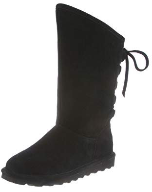 Bearpaw Damen Phylly Schlupfstiefel, Schwarz Black Ii 011, 40 EU