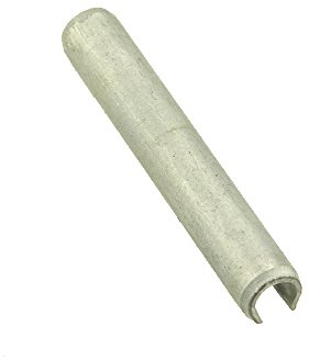Spannstift geschlitzt schw. Ausführung ISO 8752 Federstahl gal verz. 6 x 14-500 Stk