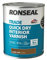 Ronseal Trade Quick Dry Interior Varnish - Dark Oak - 750ml