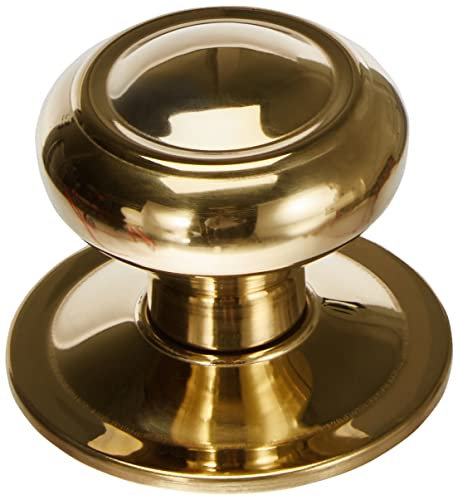 Jdel Poignée de Porte d'entrée Ronde dorée Style Traditionnel, 0