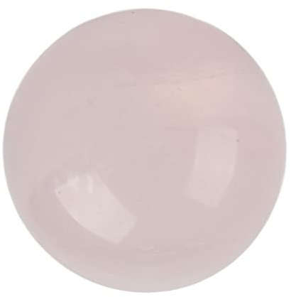Cristal de Quartz Rose Naturel, Sphère de Pierre de Cristal, Boule de Guérison en Cristal, Diamètre 2,5 Cm, Pierre de Cristal pour la Décoration de la Maison
