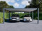 Carport Aluminium 570 x 645 cm Weston - 37 m² - Hauteur : 255-2 Voitures - Abri Voiture Autoportant - Gouttière Incluse - Pergola - Gris Anthracite
