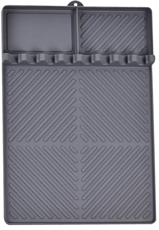 Grill-BBQ-Matte, Grillmatte zum Grillen - Grillmatte Grillwerkzeuge - Silikon-Grillplatte, Küchenspatel, Silikonmatte für Grill-Arbeitsplatte